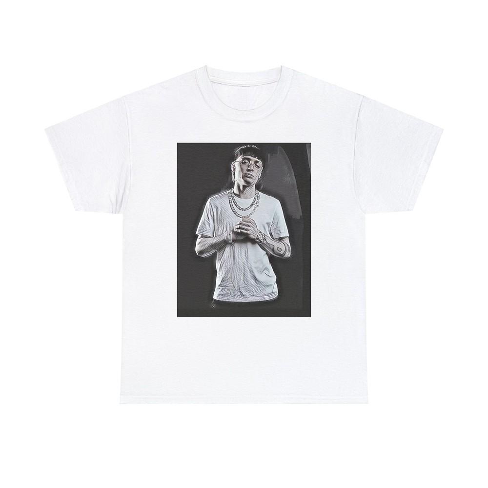 

Peso Pluma Graphic Print Crew Neck Short Sleeve Unisex Heavy Cotton Tee Shirt XL