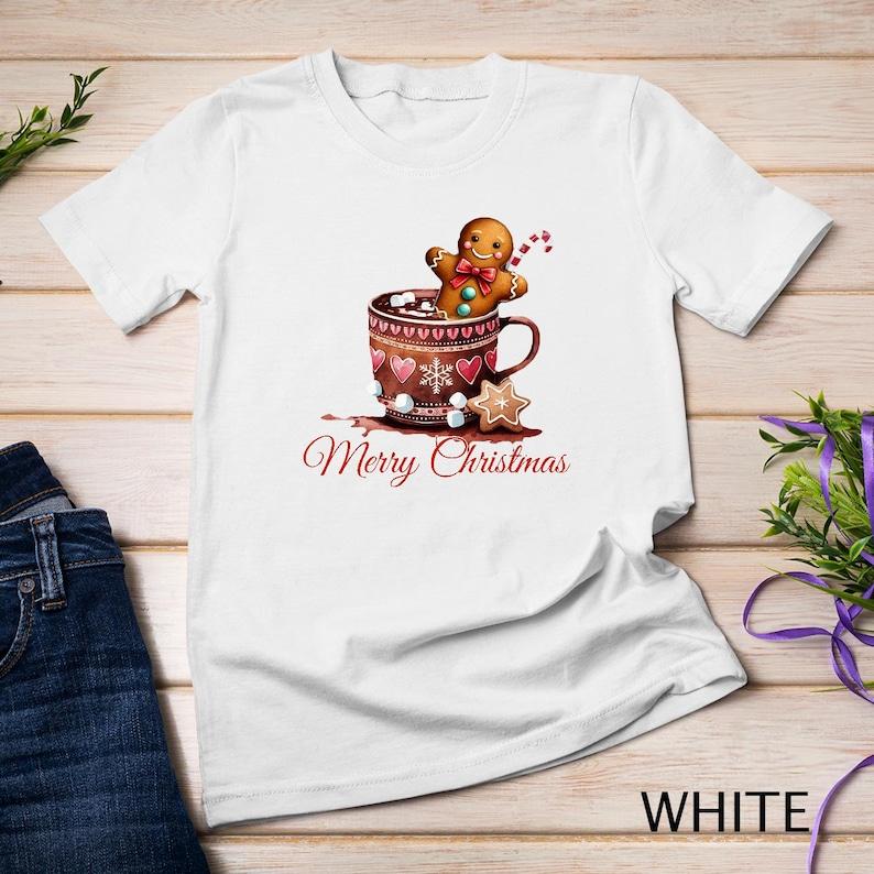 Sweet Holiday Wishes in a Mug Funny Christmas T-Shirt 160