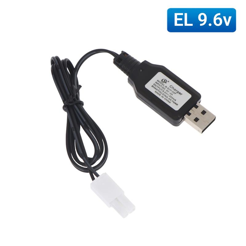 Universelles USB 3,7V 500mA Akku-Ladegerät-Paket JST KET EL Roter Buchsenstecker für mehrere kleine elektronische Geräte