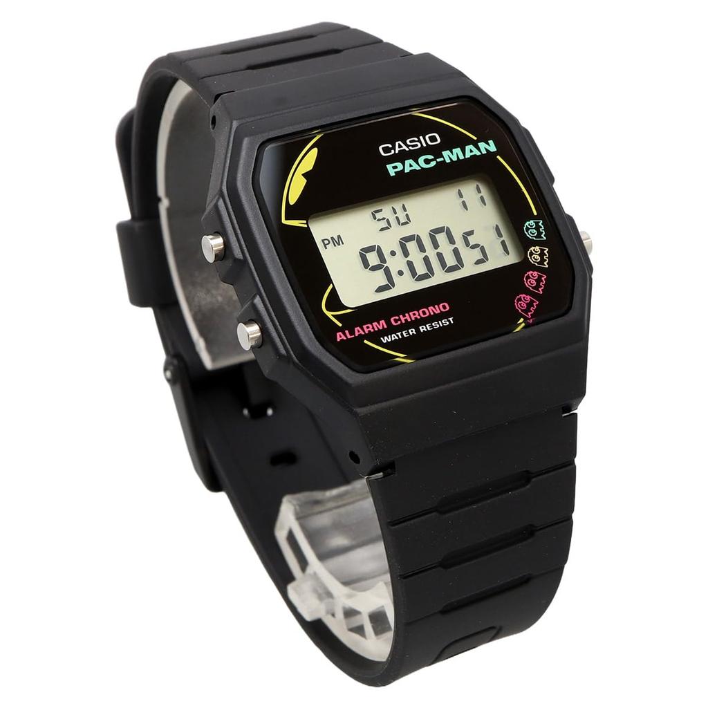 CASIO Digital Unisex Watch Collaboration Model Biomass Resin Band Black [Casio] PAC-MAN F-91WPC-1A [Item]