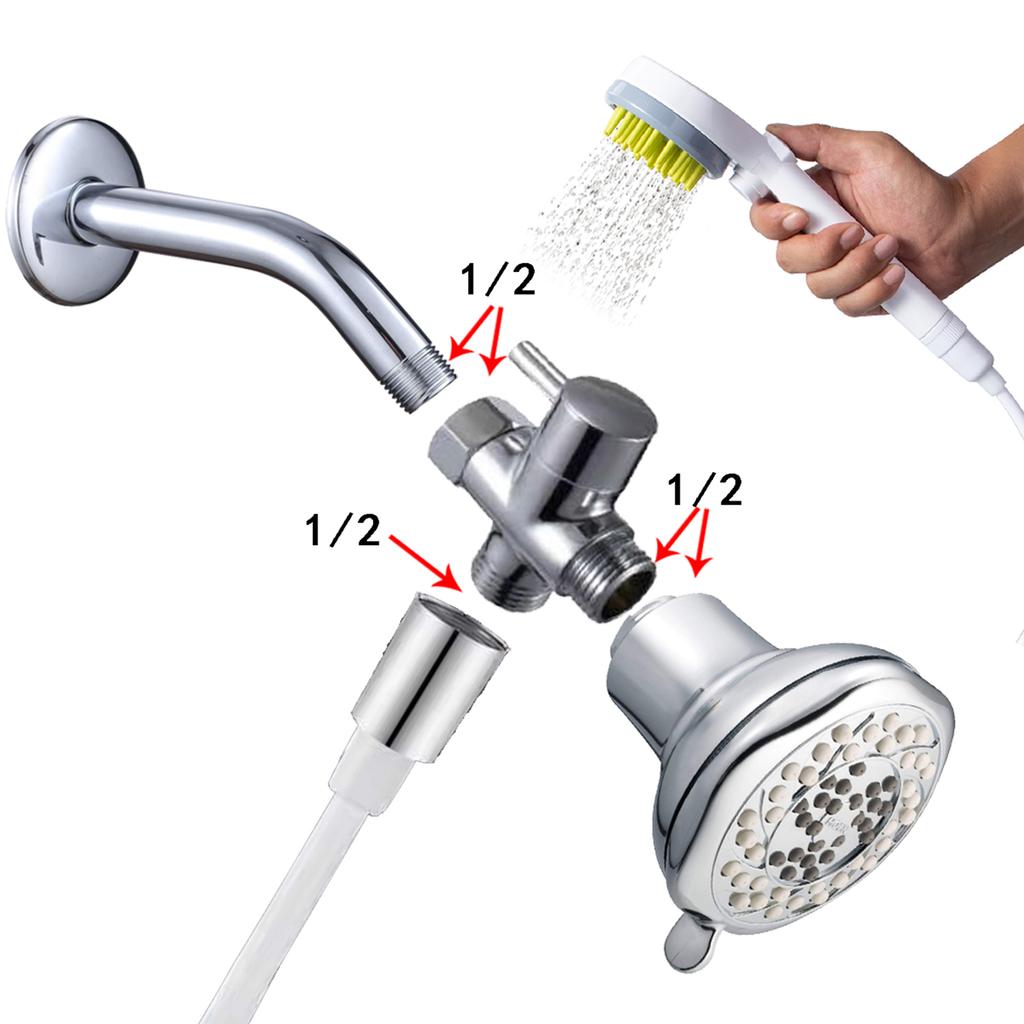 Dog Shower Sprayer,Dog Bath Showerhead Cat Massage Combing Brush 2 In 1 Dog Water Sprinkler Massaging Brush Pet Bathing