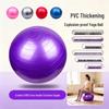 Durable PVC Yoga Ball for Balance, Stretching, Childbirth, and Fitness