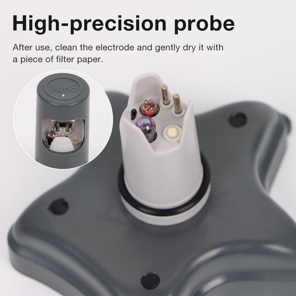 Tuya Bluetooth 9-in-1 Floating Water Quality Tester Digital PH Meter Salinity TDS EC Temp CL S.G CF for Aquarium Hydroponic Pool