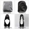 Parrucca Cosplay Lunga Dritta 100CM Multicolore Rosa Biondo Nero Parrucca Costume Anime Parrucca Cos Sintetica Universale Parrucca per Uso Quotidiano Feste