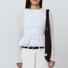 Pleatsmama Deep Brown New Shoulder Bag