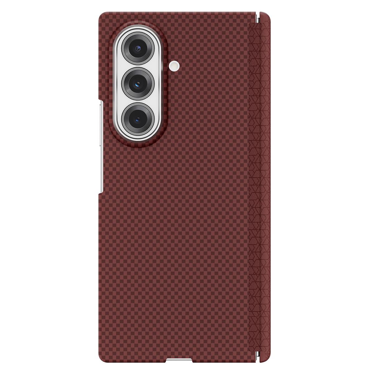 

GKK For Samsung Galaxy Z Fold7 5G Case Dual Axis Kevlar PC Ultra Thin Phone Cover Magnetic Hinge Protection