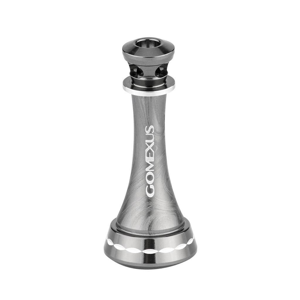 Gomexus Reel Stand 42mm Spinning Reel Engraved Version Protective Reel Stand for Twin Hook Easy Ideal for and Light Game R-EVO Luvius, Sephia, Power,