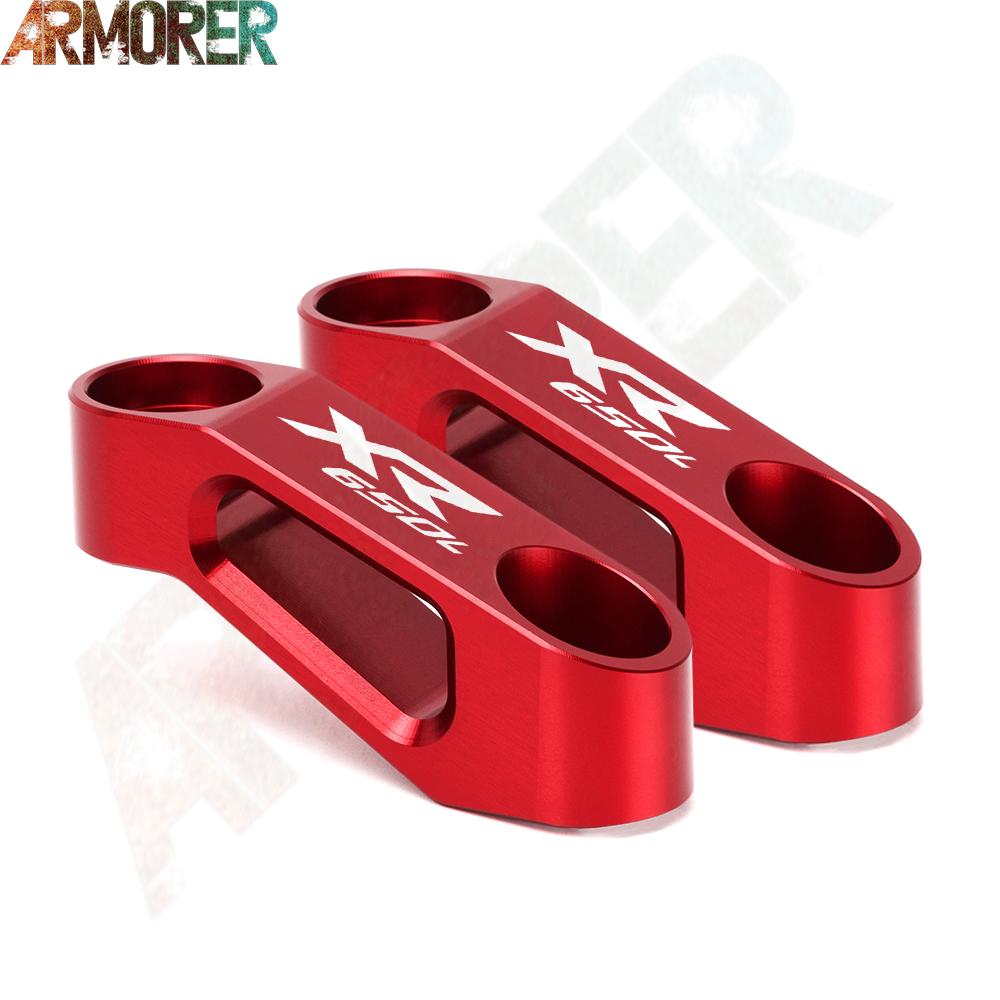 

Удлинитель зеркала заднего вида для мотоцикла, адаптер, аксессуары для honda XR150L XR 150L XR650L XR 650L XR650 L XR125 XR650L Red