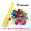 Magnetic Wand with 100 Metal Pieces for Early Education Physics Experiments