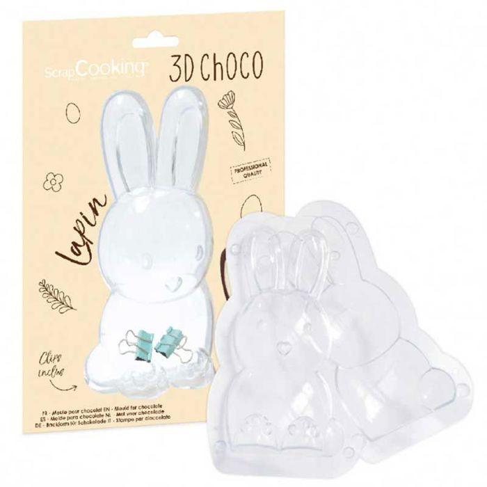 Moule à chocolat 3D Lapin