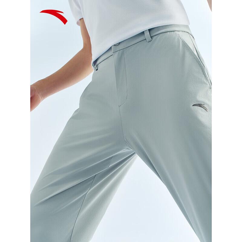 ANTA Men's Running & Training Woven Straight-Leg Pants