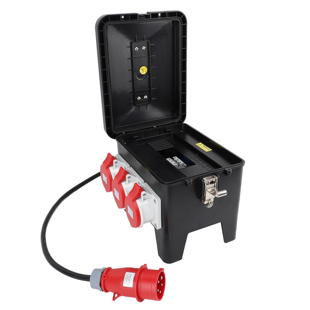 Power Distribution Unit Portable Outdoor Compact Construction Site Power Distributor with Cable
