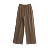 Suit pants women's autumn new high waist loose drape casual pants wide legs thin small mopping straight pants