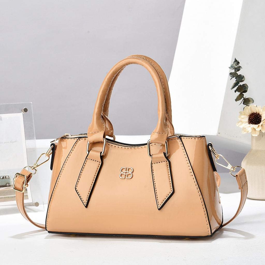 Bright Leather Ladies Top-Handle Bags For Women Handbags Tote Shoulder Crossbody Purse Female Luxury Designer
