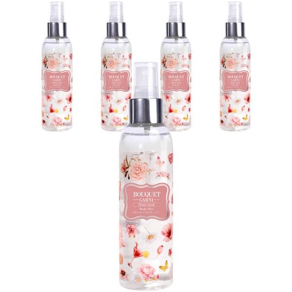 

Bouquet Garni Fragranced Body Mist White Musk, 145ml, 5 pieces