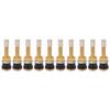 10 PEZZI/20 PEZZI Materiale Ottone Stelo Valvola Ottone Accessori Abbinati per Riparazione Pneumatici