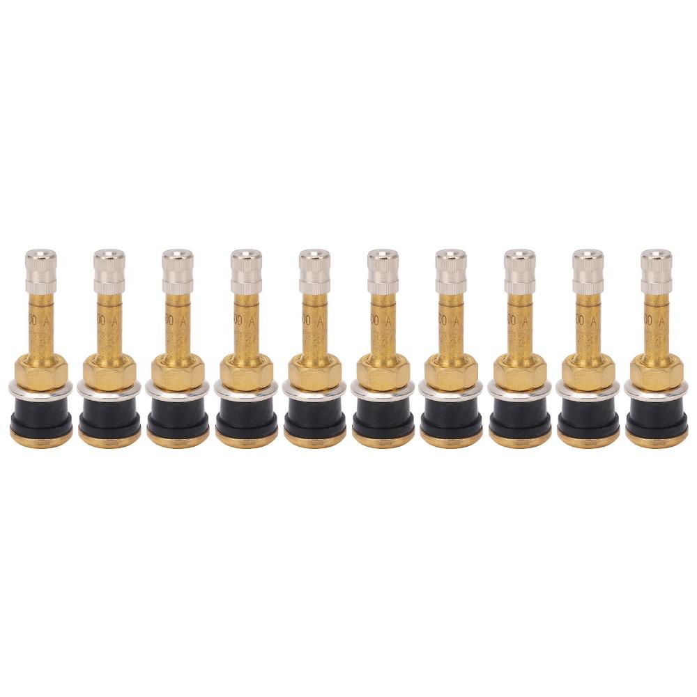 10 PEZZI/20 PEZZI Materiale Ottone Stelo Valvola Ottone Accessori Abbinati per Riparazione Pneumatici
