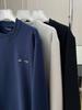 25 New Bird House Autumn/Winter Hoodie: Men's Round Neck Casual Loose Long Sleeve Top with Plus Velvet