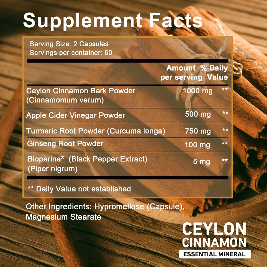 Super-potent Curcumin Capsules, Organic Turmeric, Ginger Extract, 120 Capsules Per Pack, Gluten-free.