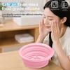 Foldable Facial Ice Bath Bowl Collapsible Design Cooling Facial Washing Basin  Home Use