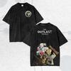 Gorąca gra horrorowa The Outlast Trials Koszulka bawełniana osobowość Ubrania Nadaje się na wszystkie pory roku Duży rozmiar Unisex Streetwear miękka