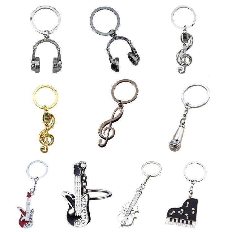 Sturdy Music Inspired Keychain With Alternative Shape For Those Who Appreciate Individuality And Modern Trends