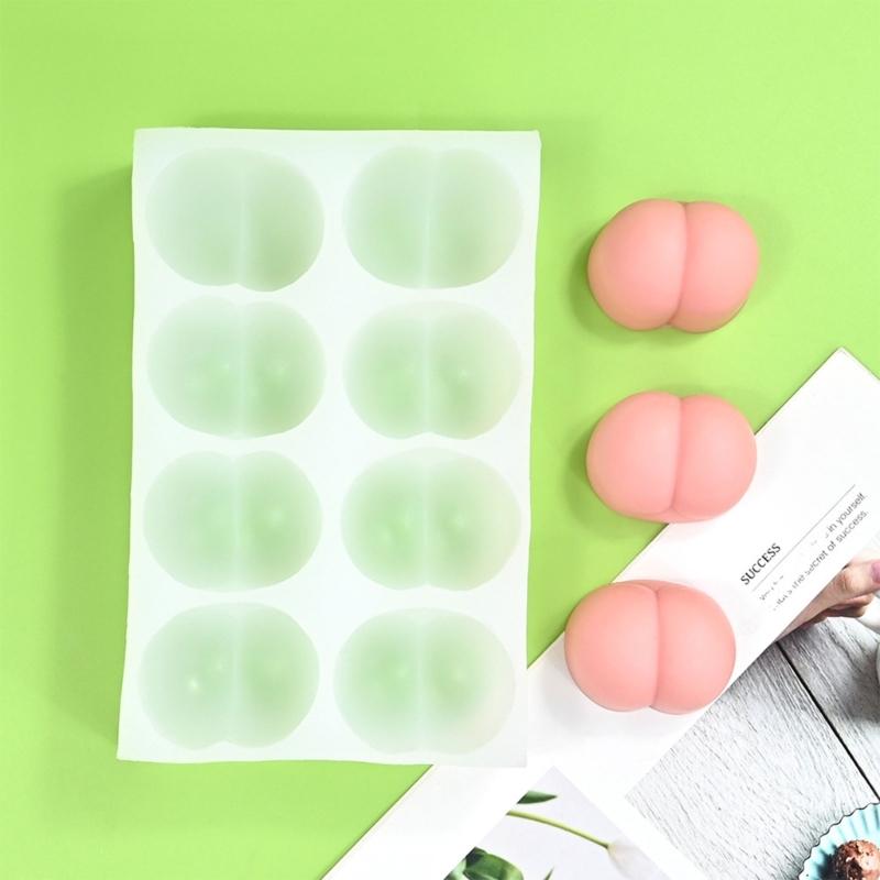 Double Size Silicone Bottom Shape Molds Ideal For Homemade Custards Gelatin Dessert And Cake Decorations