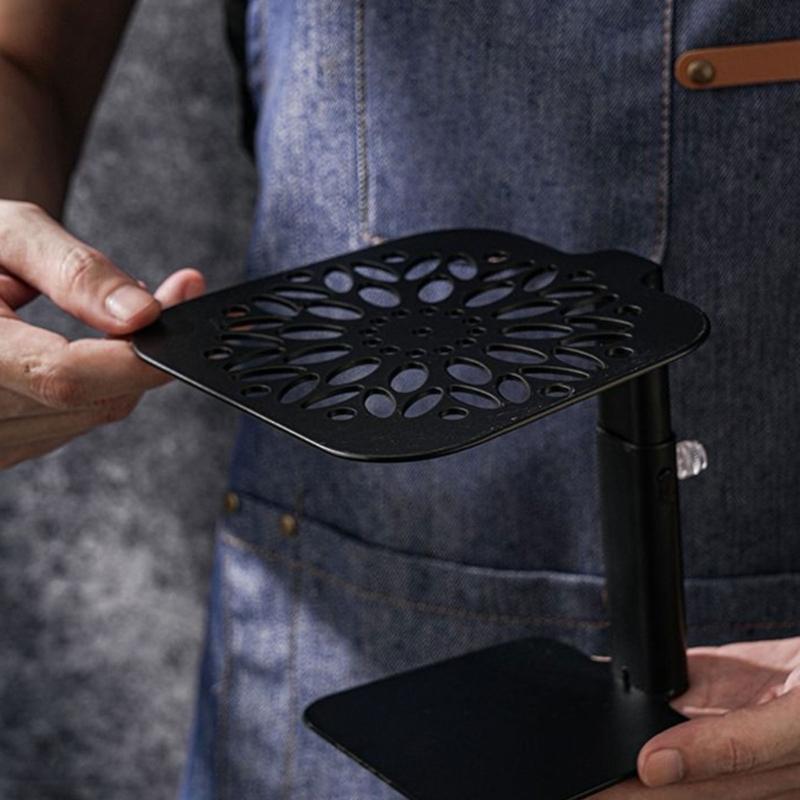 Espresso Machine Electronic Scale Weighing Stand Adjustable Coffee Weighing Rack Scale Rod Protections Rack Enduring