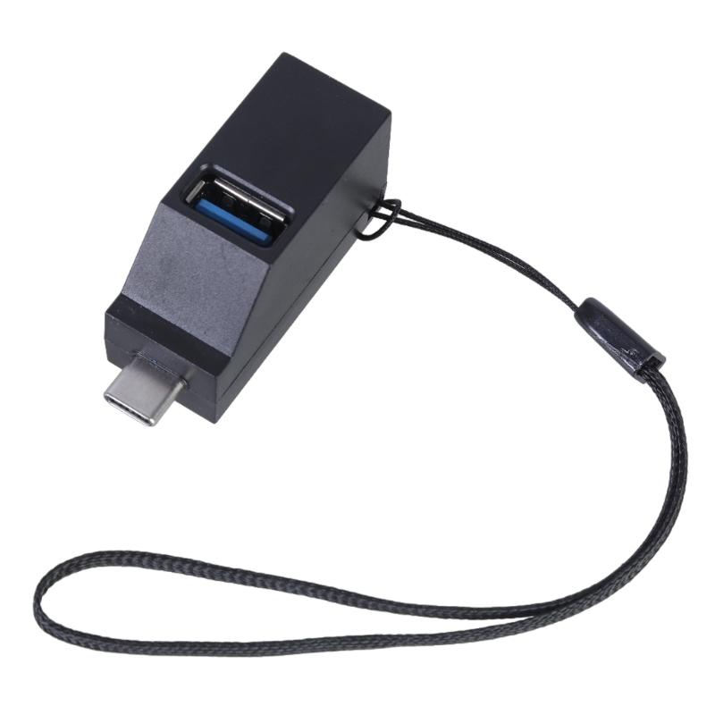 

Type C to USB Hubs with 1 USB 3.0 and 2 USB 2.0 Port for Laptops Phones Tablets for Charging and Connectivitys 1