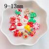 30Pcs New Cute Resin Mini Christmas Collection Flat Back Manicure Parts Embellishments For Hair Bows Accessories