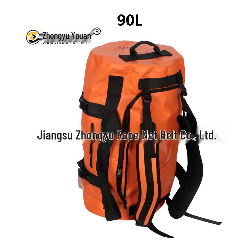 OLOMM Outdoor Waterproof Rescue Duffel Backpack 90L