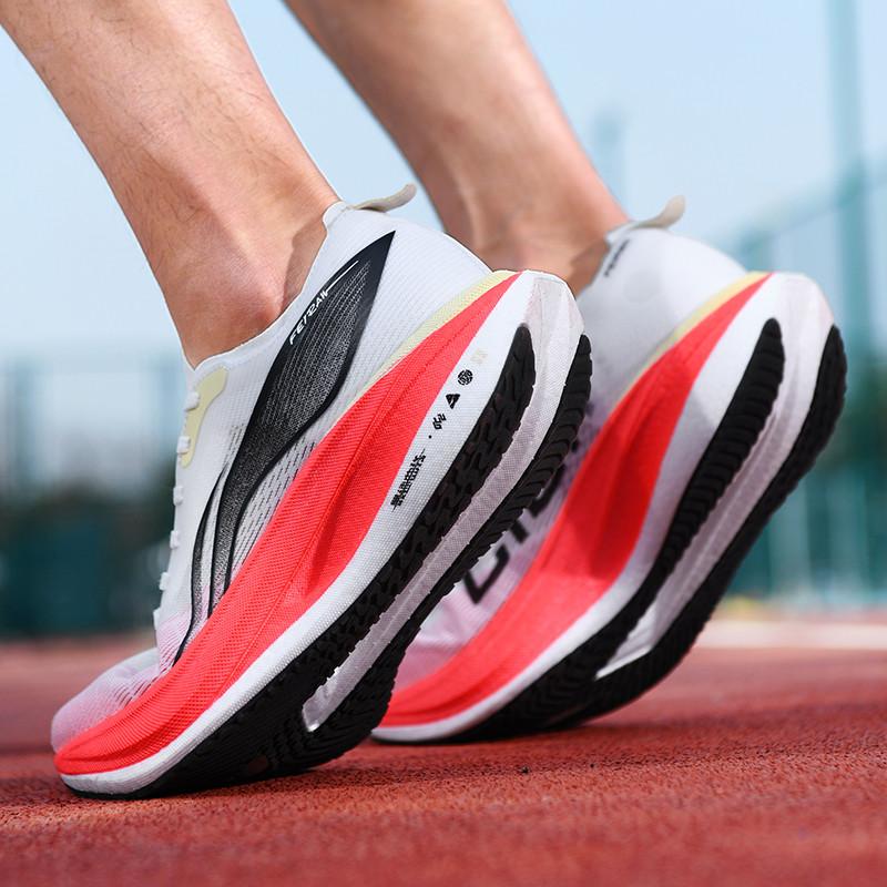 Men's Shoes Fashion Running Shoes Casual Breathable Mesh Surface Carbon Plate Rubber Outsole Red Rabbit Limited Sports Shoes