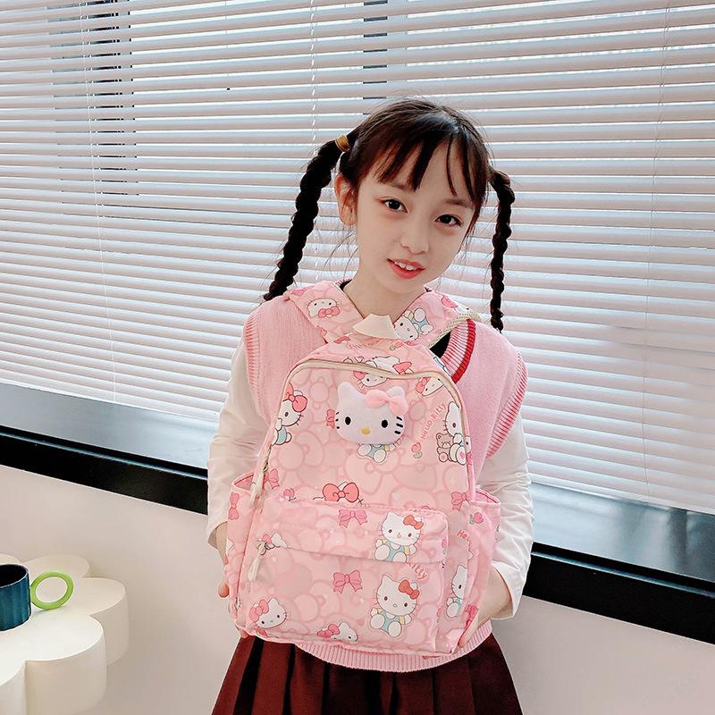 Kindergarten Primary School Students Schoolbag Cartoon Cute Fun Cute Children Backpack Large Capacity Children'S Bag