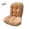 Thickened Chair Cushion for Home with Back Support, Cozy Plush Seat Washable Pad Ties, Soft Warm Office Dining Chairs Lumbar Support Pillow