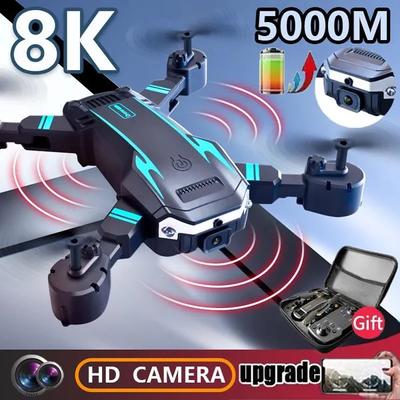 Drohne Dualkamera 8K HD GPS Professionelle Luftaufnahmen Hindernisvermeidung Vier-Rotor-Hubschrauber Drohne Spielzeug Fernbedienungsflugzeug