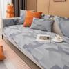 Chenille Geometrisches Muster Sofabezug für Wohnzimmer Moderner Sofakissenbezug Couchschoner Dickes Stuhltuch Heimdekor