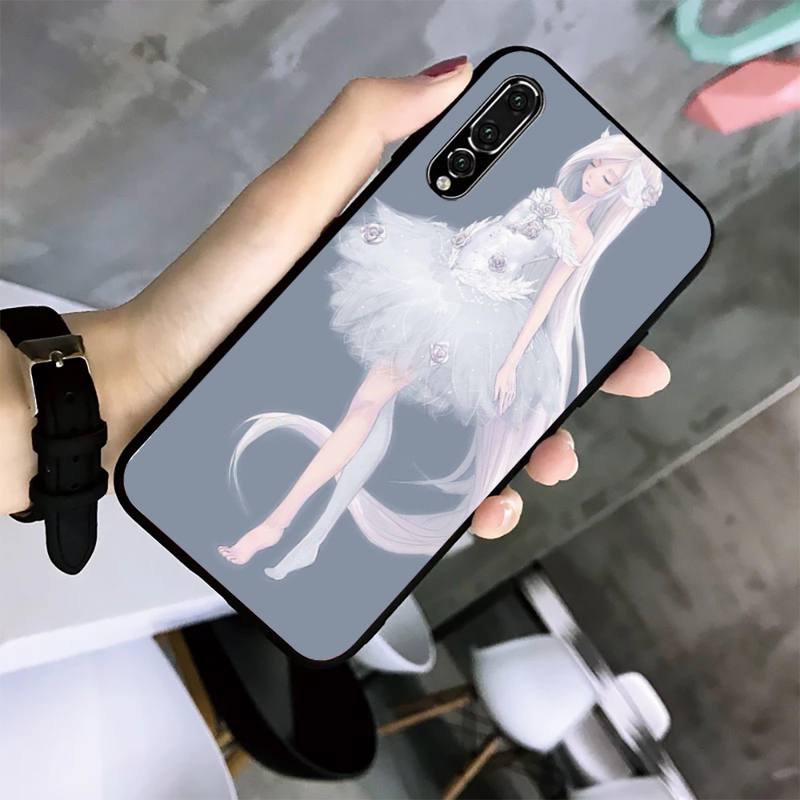 

Чехол для телефона с изображением литературной девушки для Huawei G7 G8 P7 P8 P9 P10 P20 P30 Lite Mini Pro P Smart Plus Cove Fundas p40lite