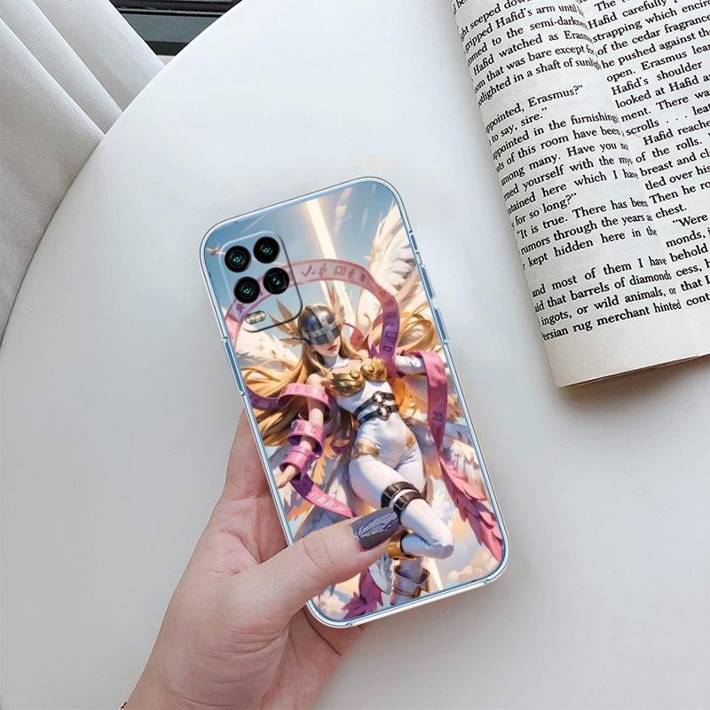 Angel D-Digimons Transparent Phone Case for Motorola Moto G7 G8 G9 G84 G85 G73 G24 G15 Z2 Play Power Plus