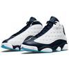 Air Jordan 13 Retro Obsidian Men Sneakers Blue White Dark-Powder-Blue 414571-144