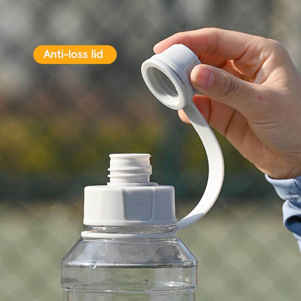 1000ML Leak-Proof Plastic Large Capacity Sports Water Bottle Non-Toxic Odorless Perfect for Hot/Cold Drinks