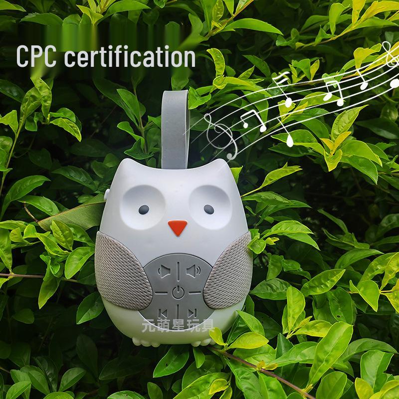 

Newborn Soothing Owl: White Noise Music Player & Sleep Aid Toy 12*10*9 cm