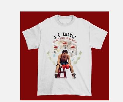 New Julio Cesar Chavez The Best Boxer White All Size Unisex Tee Shirt