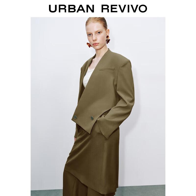 UR Women s Amber Flow Design V-Neck Blazer S