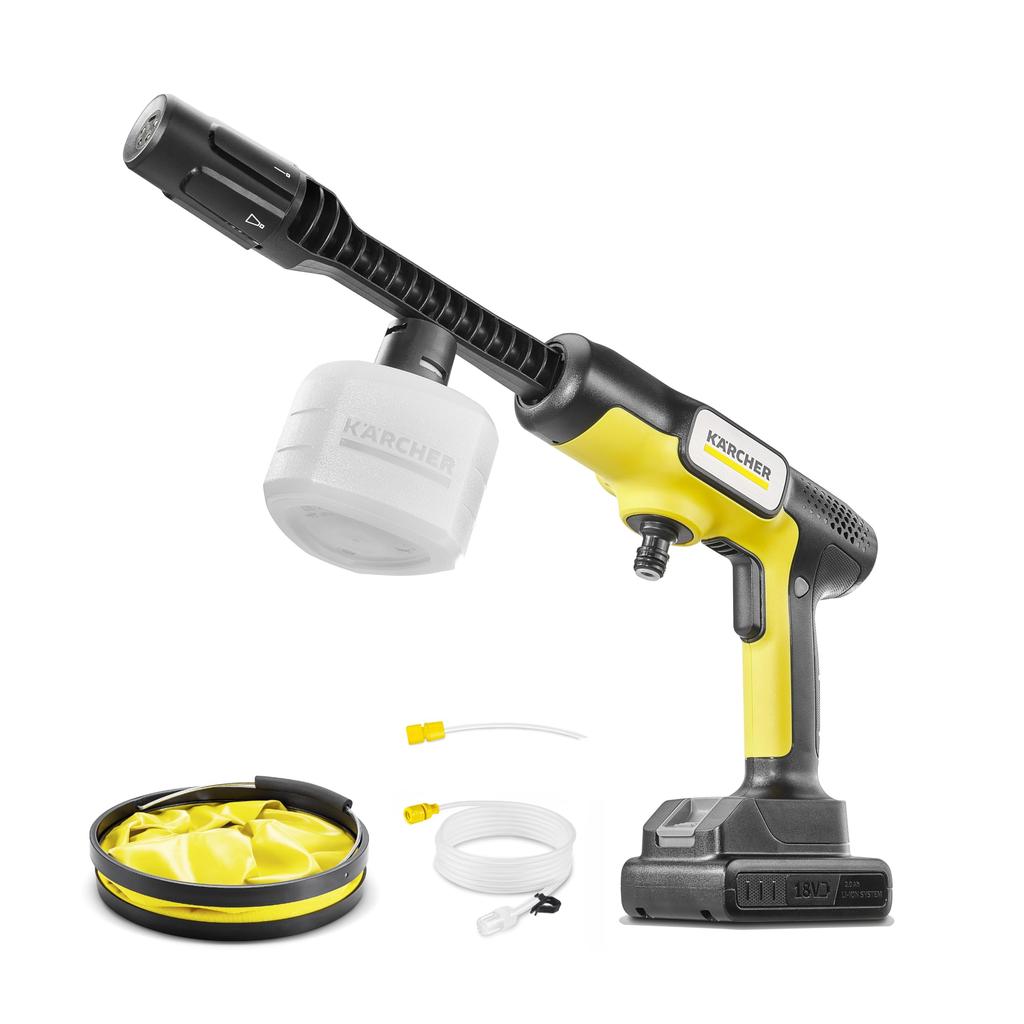 Karcher Cordless Pressure Washer OC 5 Handy Plus CB, USB-C Rechargeable (10W or higher recommended), 1.328-144.0