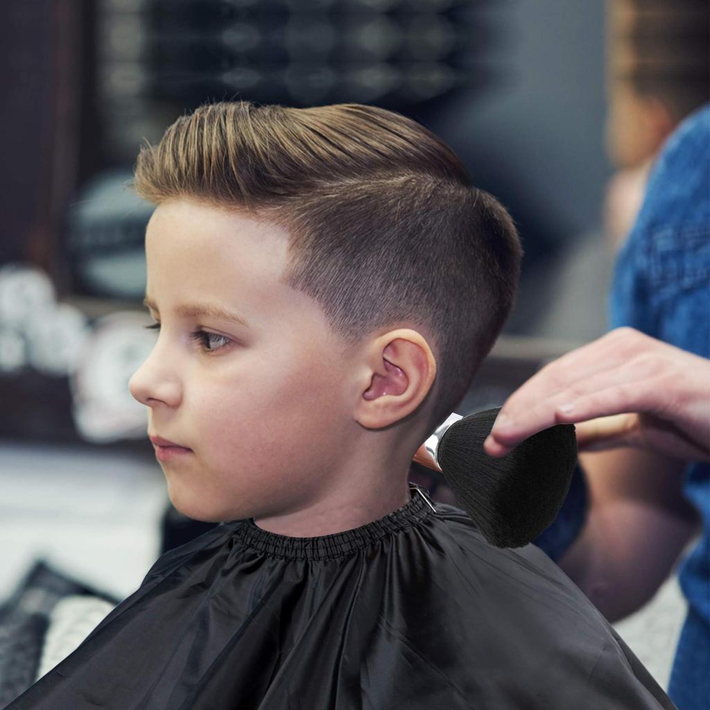 Cluoling Haircutting Hair Hair Coloring Cape for Adults and Foldable and Family Hair Hair Beauty Hair Salon Work Professional Haircut Black Cape,