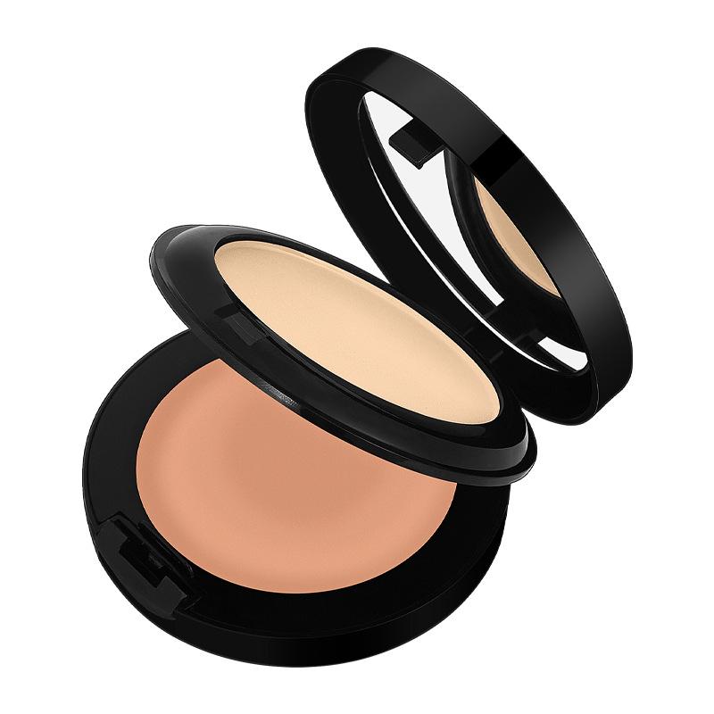 O'CHEAL Base de Maquillaje de Doble Capa con Manteca de Karité Control de Grasa Fijación Larga Duración Corrector Fijador Base Ligera Uso Húmedo y Seco