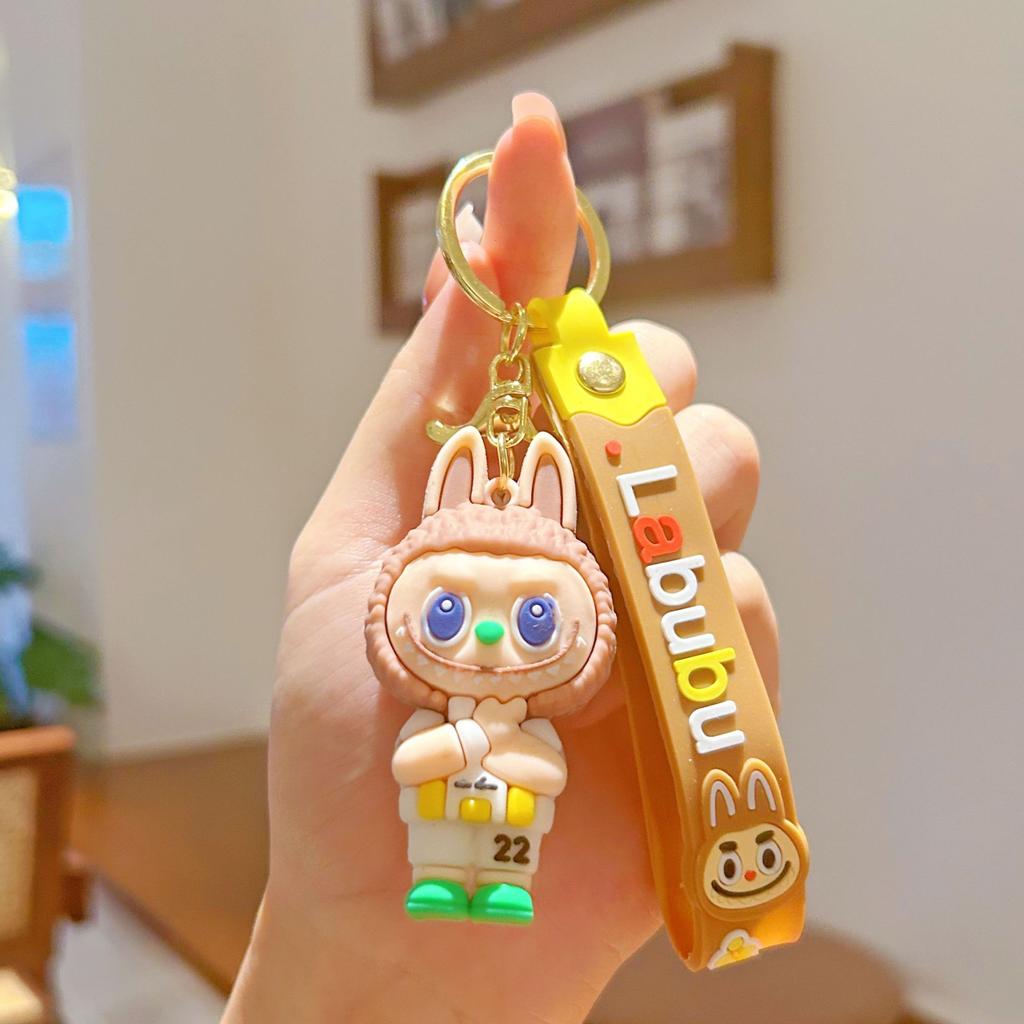 Cute Little Sheep Keychain Doll Car Couple Bag Pendant Student Schoolbag Pendant