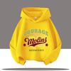 Autumn Winter Letter Print Kids Warm Children's Hoodie Kid Sport Sweatshirt Cartoon Boys Clothing Girls Long Sleeve Top