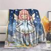 Anya Forger Print Flannel Blanket, Ultra Soft High Quality All Seasons Warm Throw, Home Decor Cozy Blanket, Perfect Christmas Gift