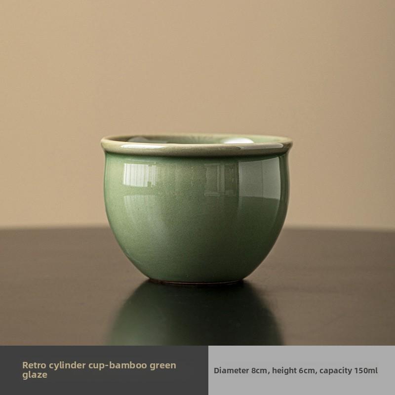 1 Stück Achteckige Teetasse handgefertigt süße weiße Glasur Kung Fu Teetasse kleine Tasse Jingdezhen Teetasse japanische Teezeremonie